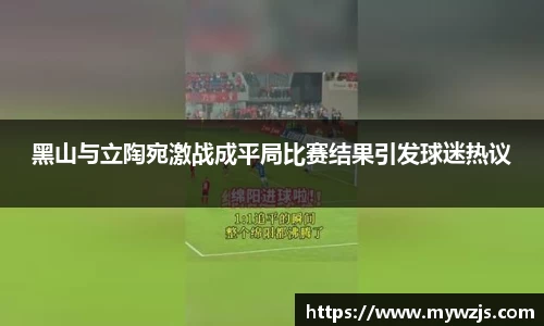 黑山与立陶宛激战成平局比赛结果引发球迷热议